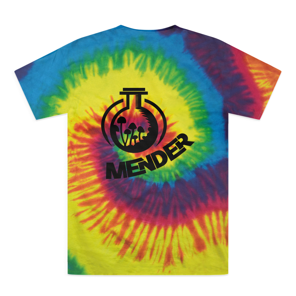 Mender Logo Icon  - black Tie-Dye T-Shirt