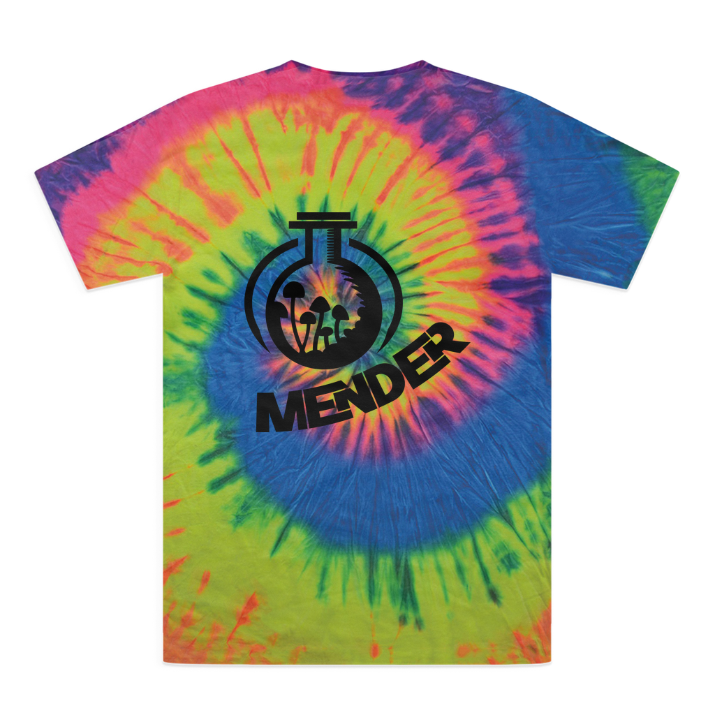 Mender Logo Icon  - black Tie-Dye T-Shirt