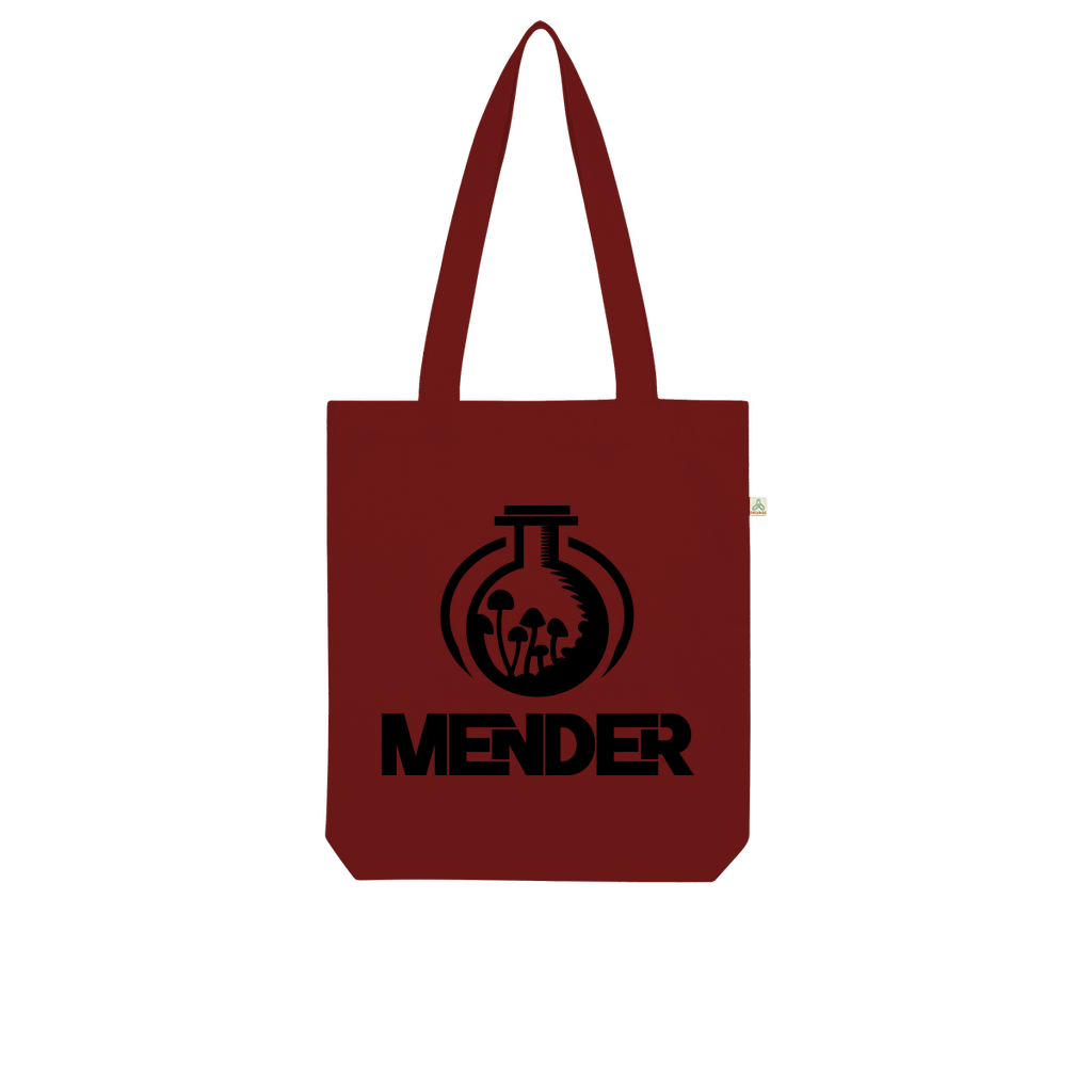 Mender Official Logo  - black Organic Tote Bag