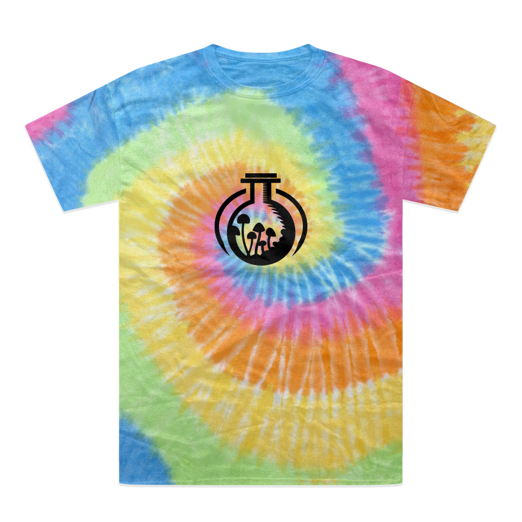 Mender Logo Icon  - black Tie-Dye T-Shirt