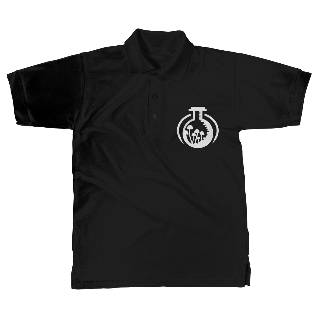 Mender Official Logo - white Classic Adult Polo Shirt