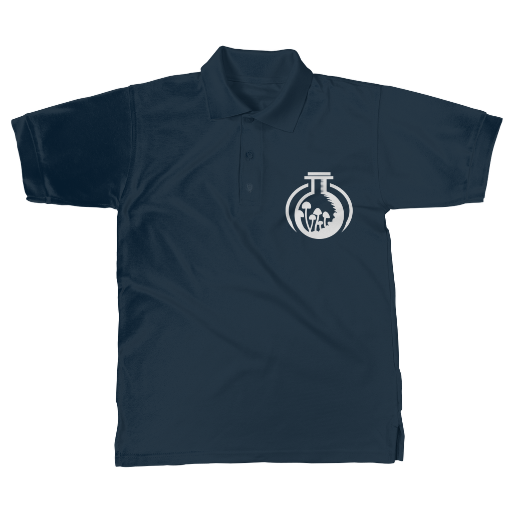 Mender Official Logo - white Classic Adult Polo Shirt