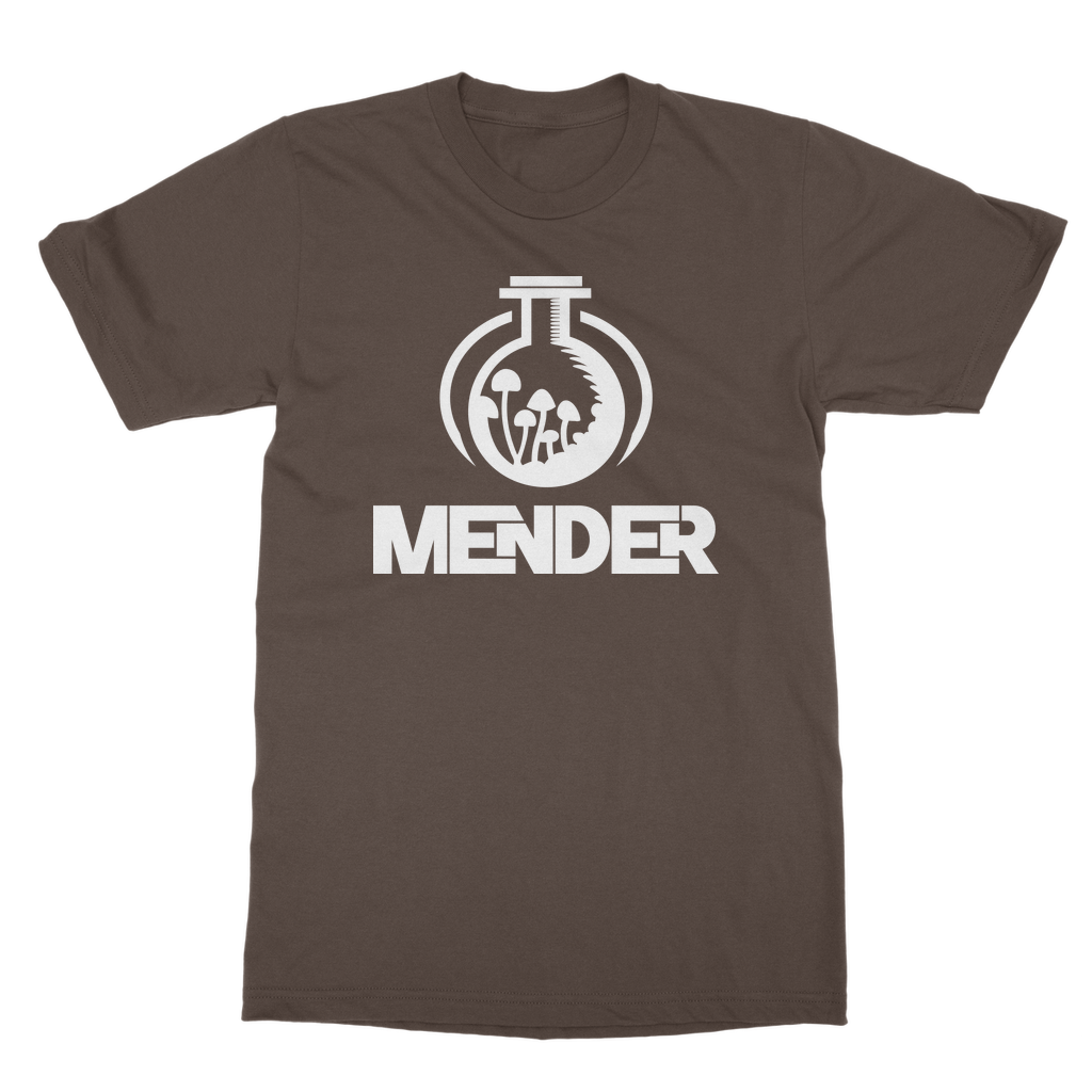 Mender Official Logo - white Classic Adult T-Shirt