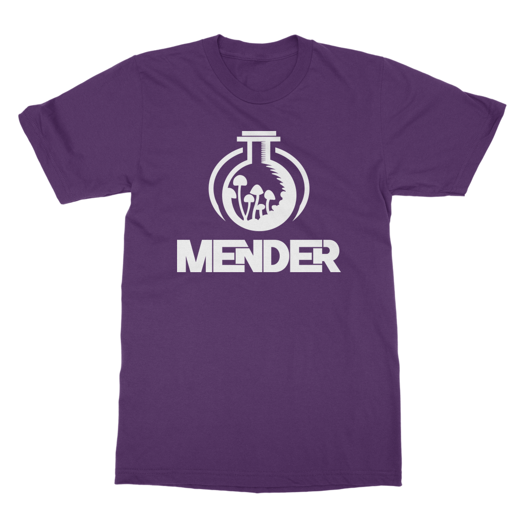Mender Official Logo - white Classic Adult T-Shirt
