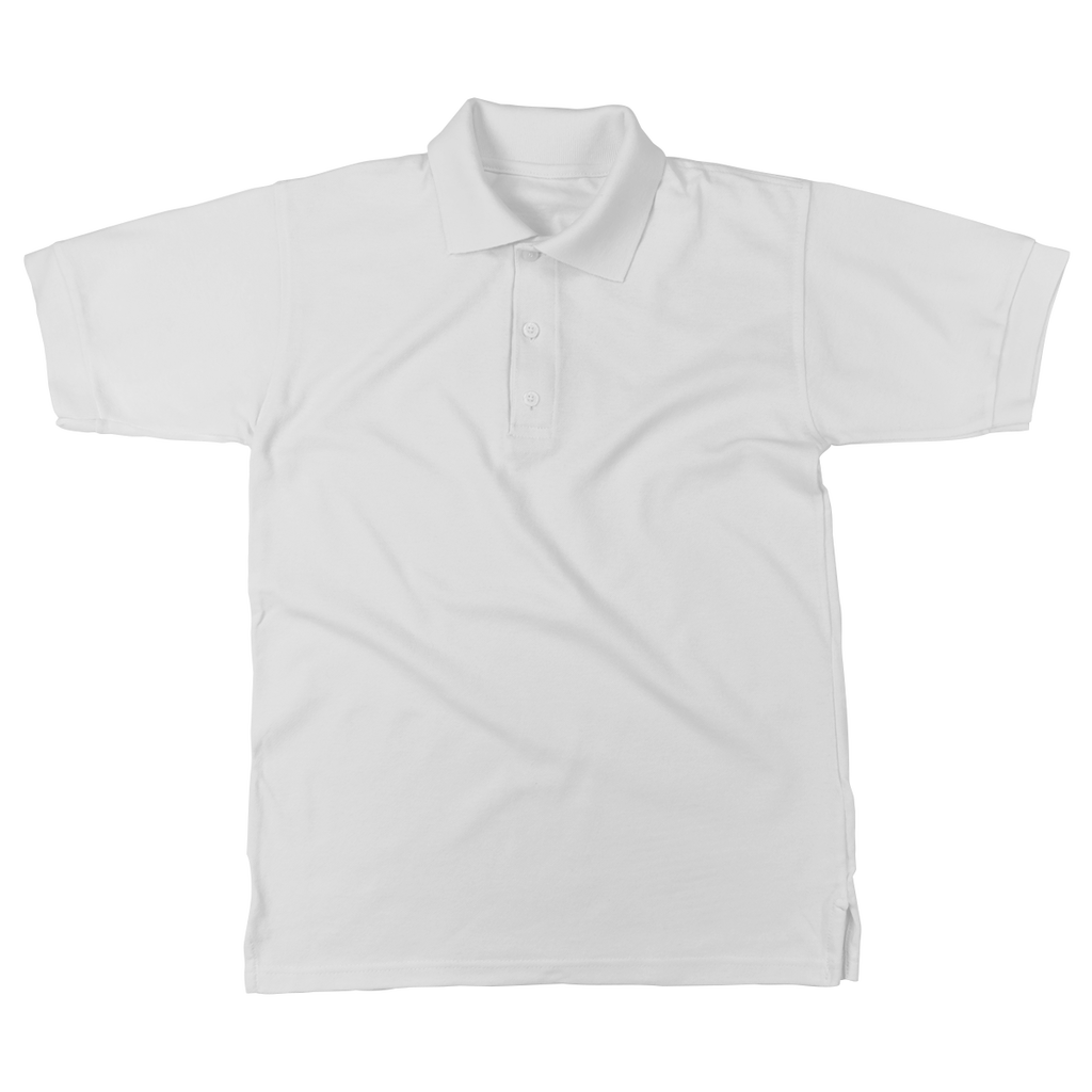 Mender Official Logo - white Classic Adult Polo Shirt