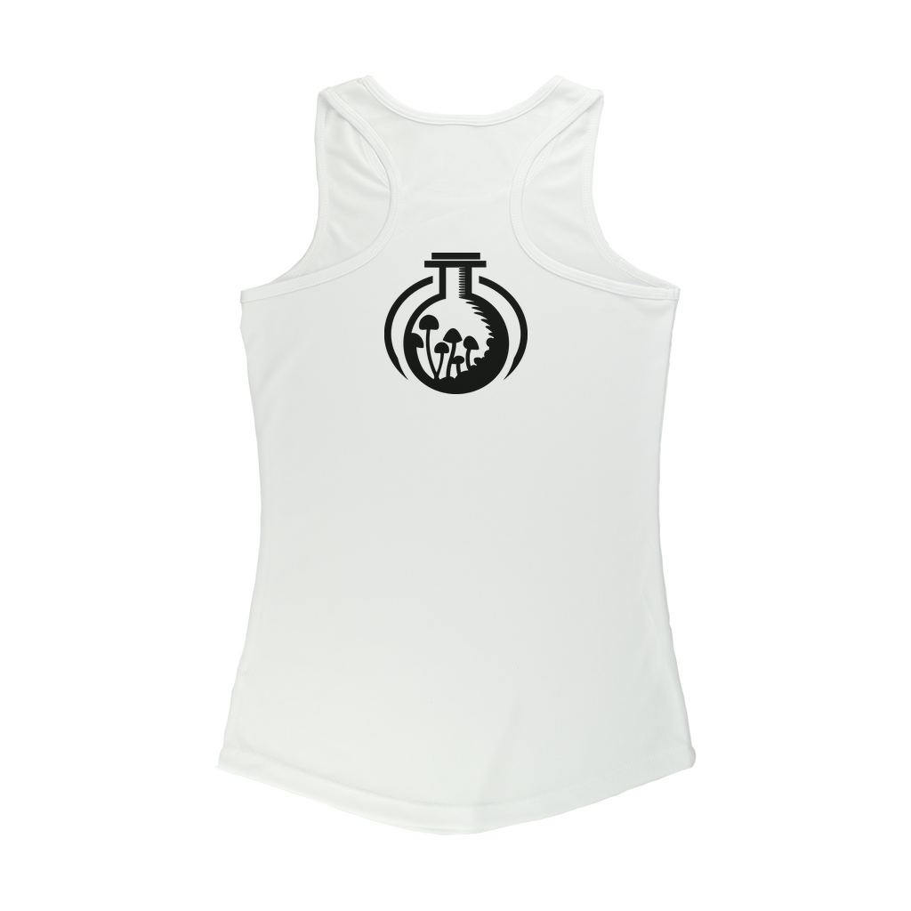 Mender Logo Alternative - white Women Performance Tank Top - Front