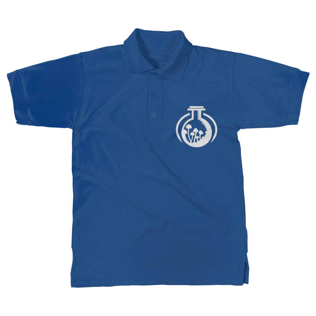 Mender Official Logo - white Classic Adult Polo Shirt