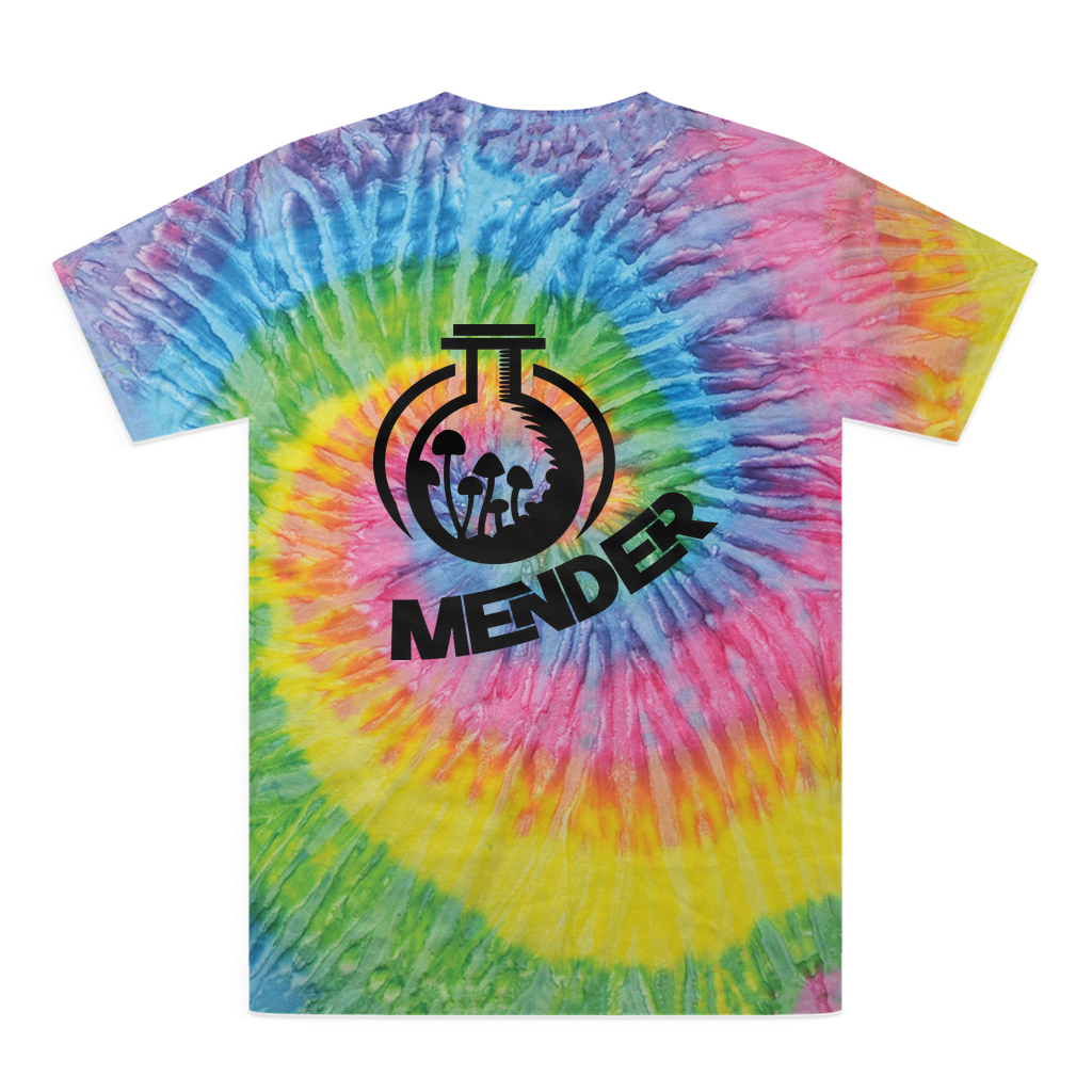 Mender Logo Icon  - black Tie-Dye T-Shirt