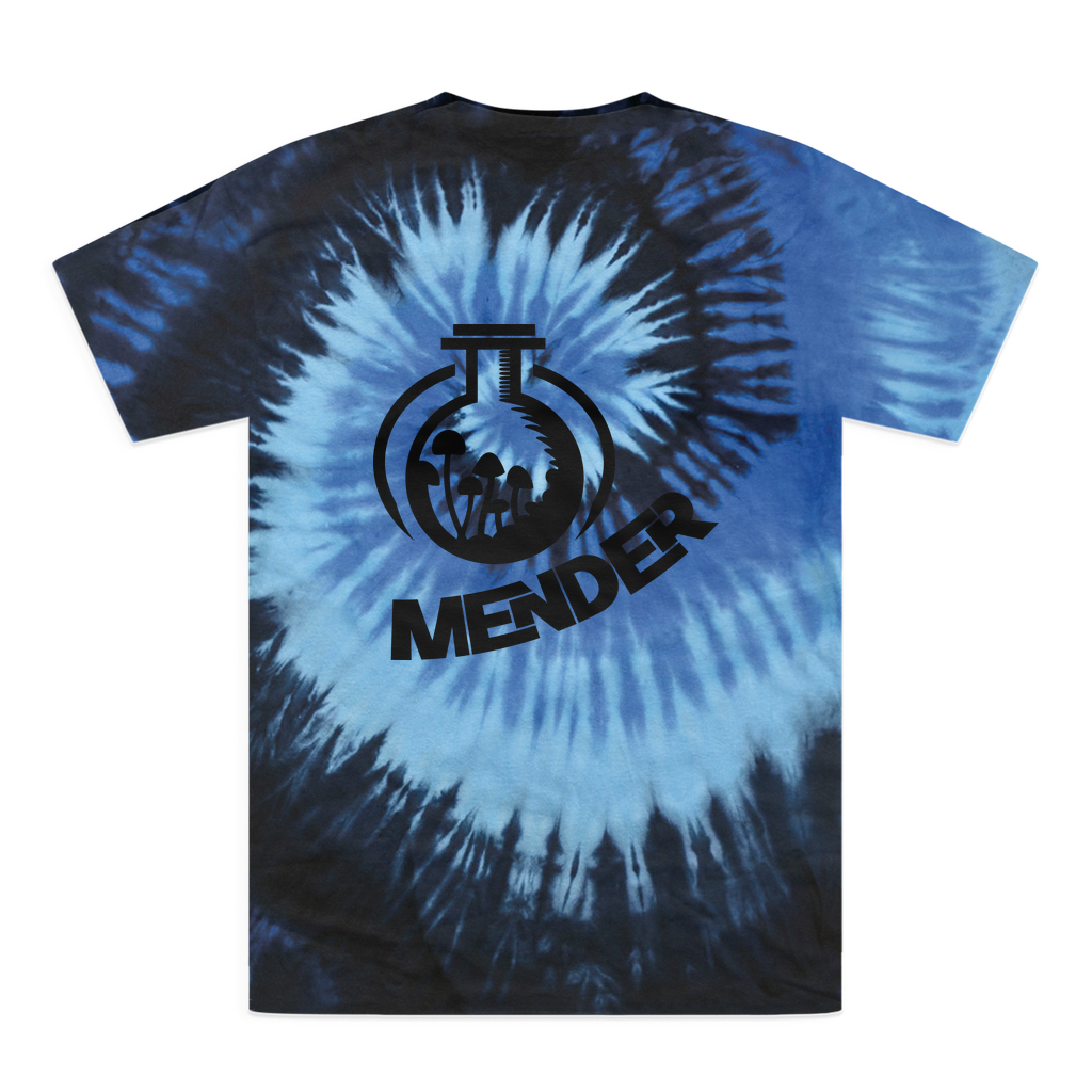 Mender Logo Icon  - black Tie-Dye T-Shirt