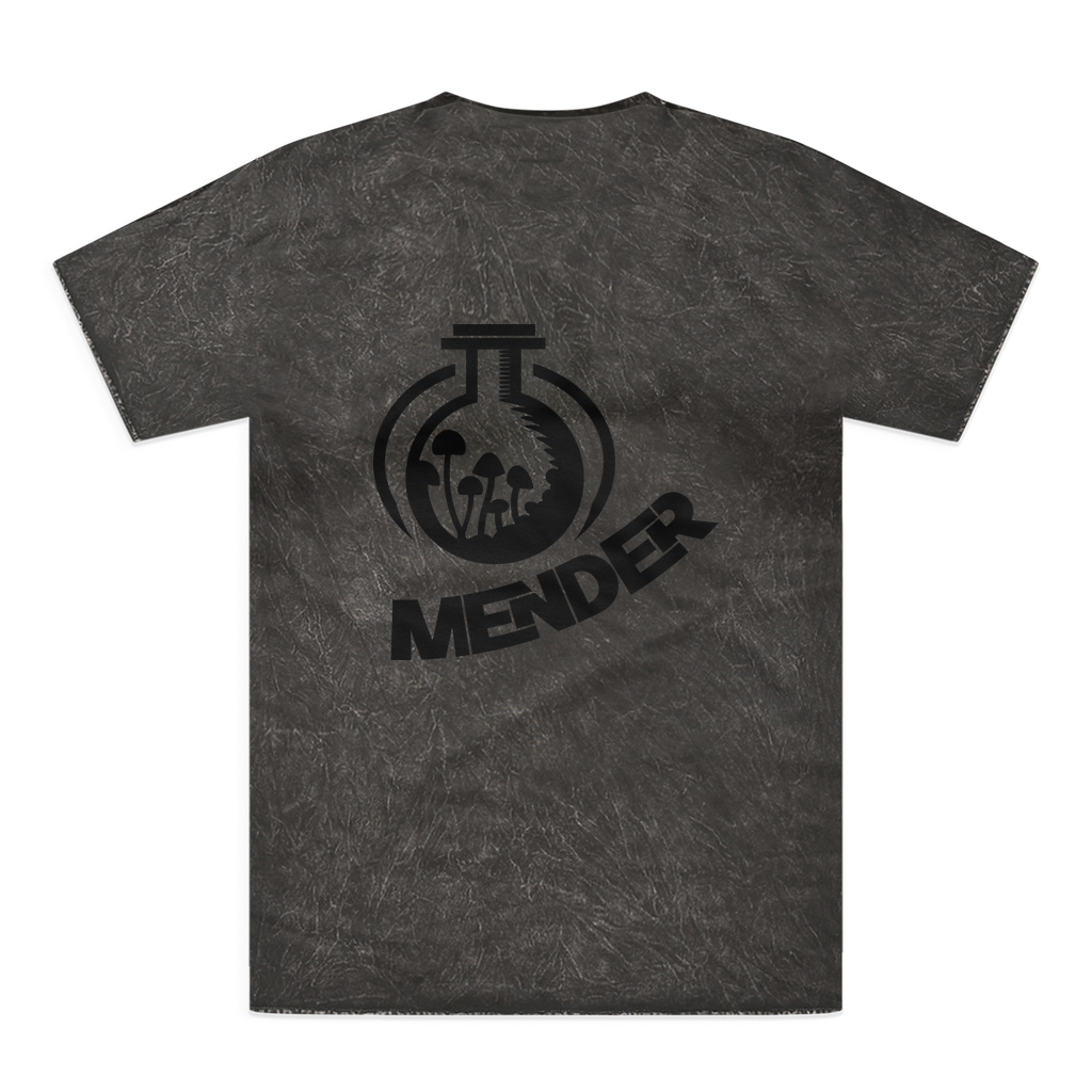 Mender Logo Icon  - black Tie-Dye T-Shirt