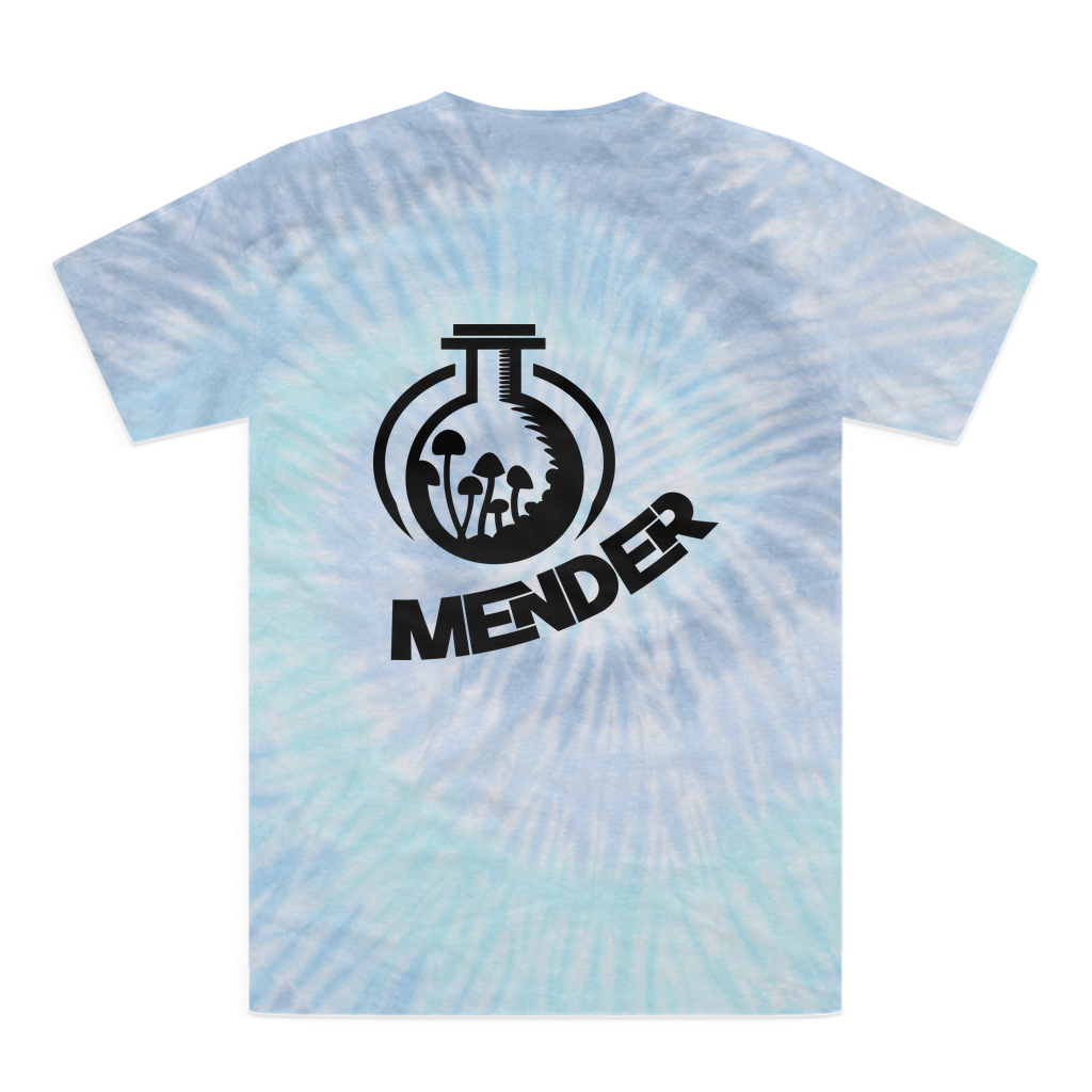 Mender Logo Icon  - black Tie-Dye T-Shirt
