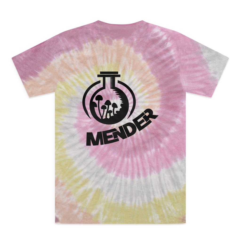 Mender Logo Icon  - black Tie-Dye T-Shirt