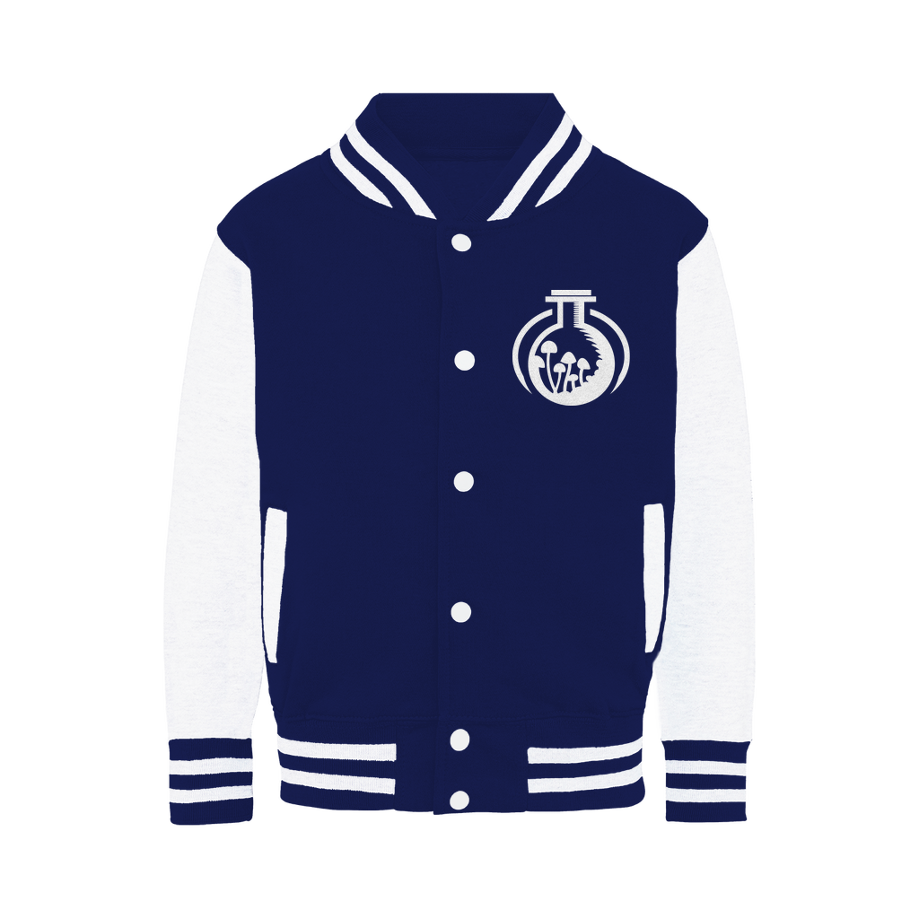 Mender Official Logo - white Varsity Jacket