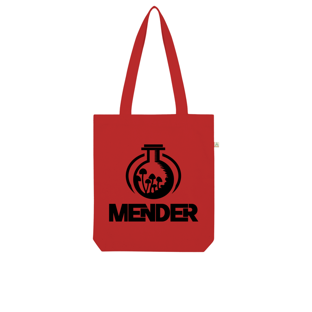 Mender Official Logo  - black Organic Tote Bag