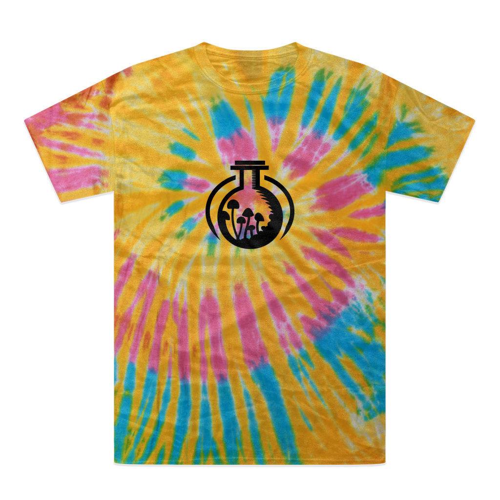 Mender Logo Icon  - black Tie-Dye T-Shirt
