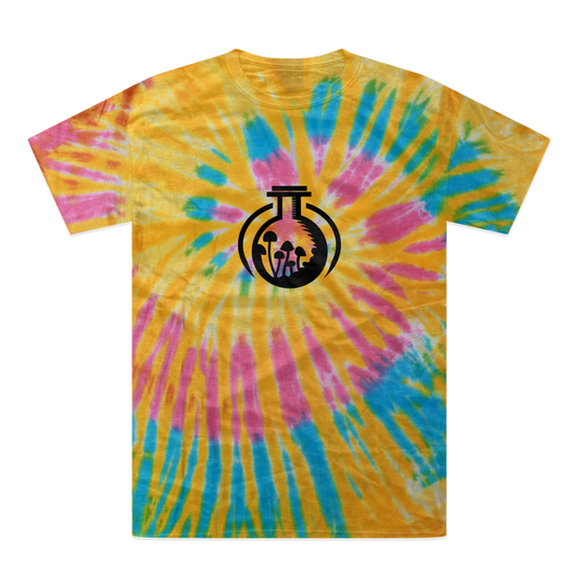 Mender Logo Icon  - black Tie-Dye T-Shirt