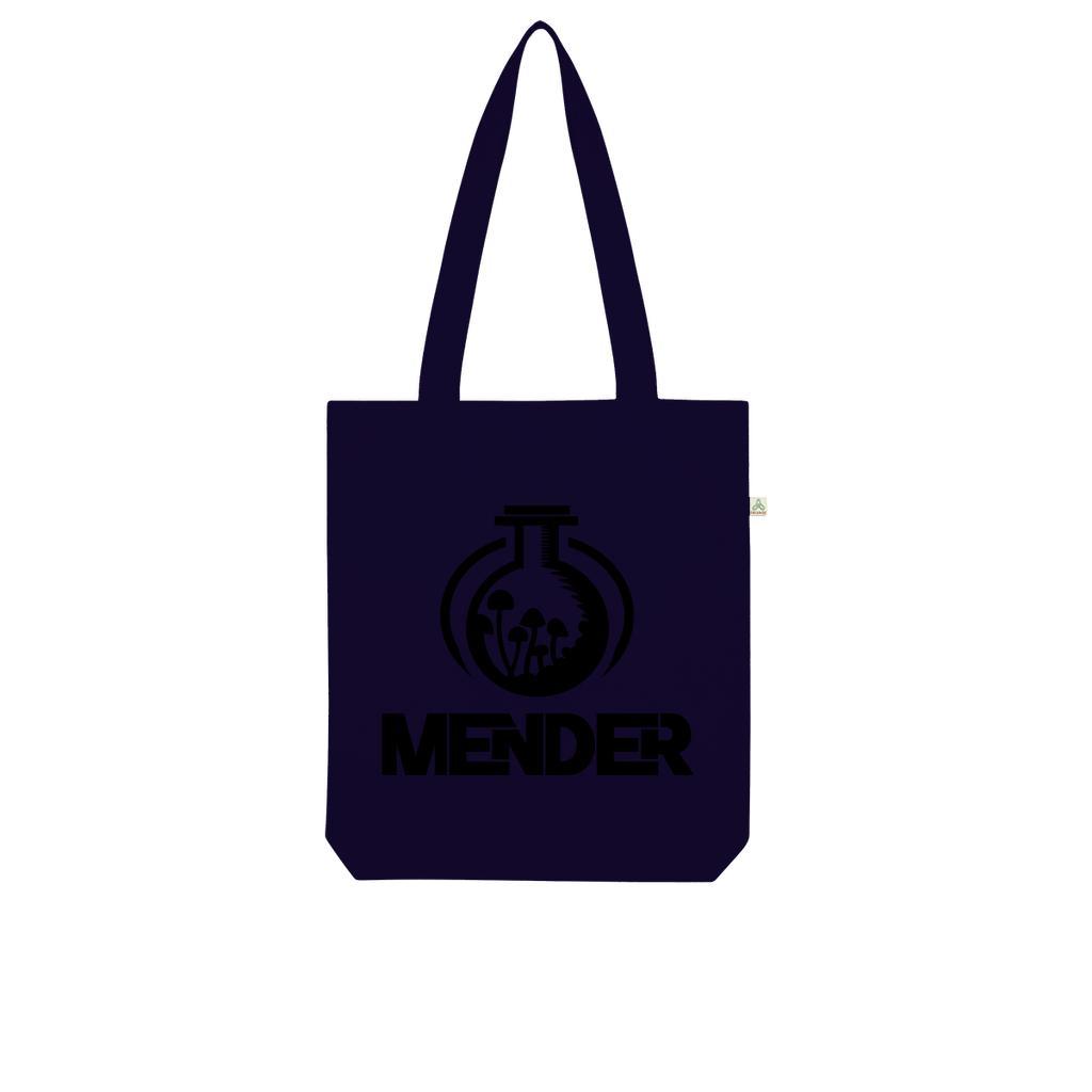 Mender Official Logo  - black Organic Tote Bag