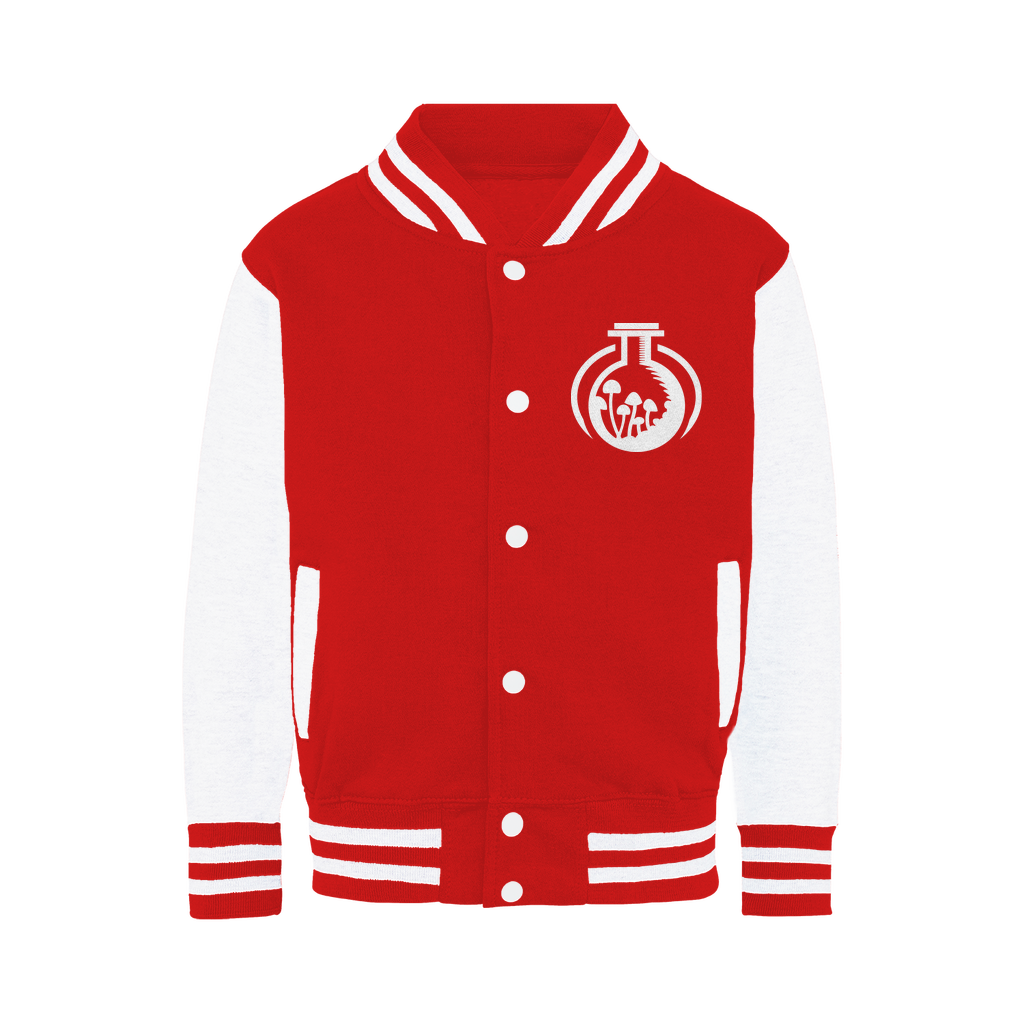Mender Official Logo - white Varsity Jacket