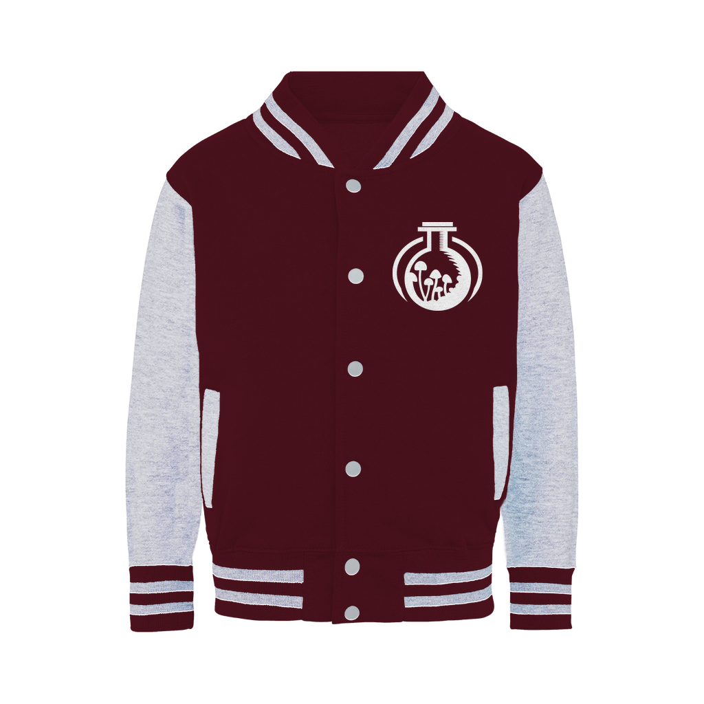 Mender Official Logo - white Varsity Jacket