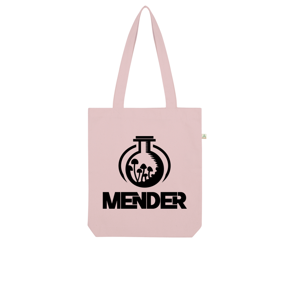 Mender Official Logo  - black Organic Tote Bag