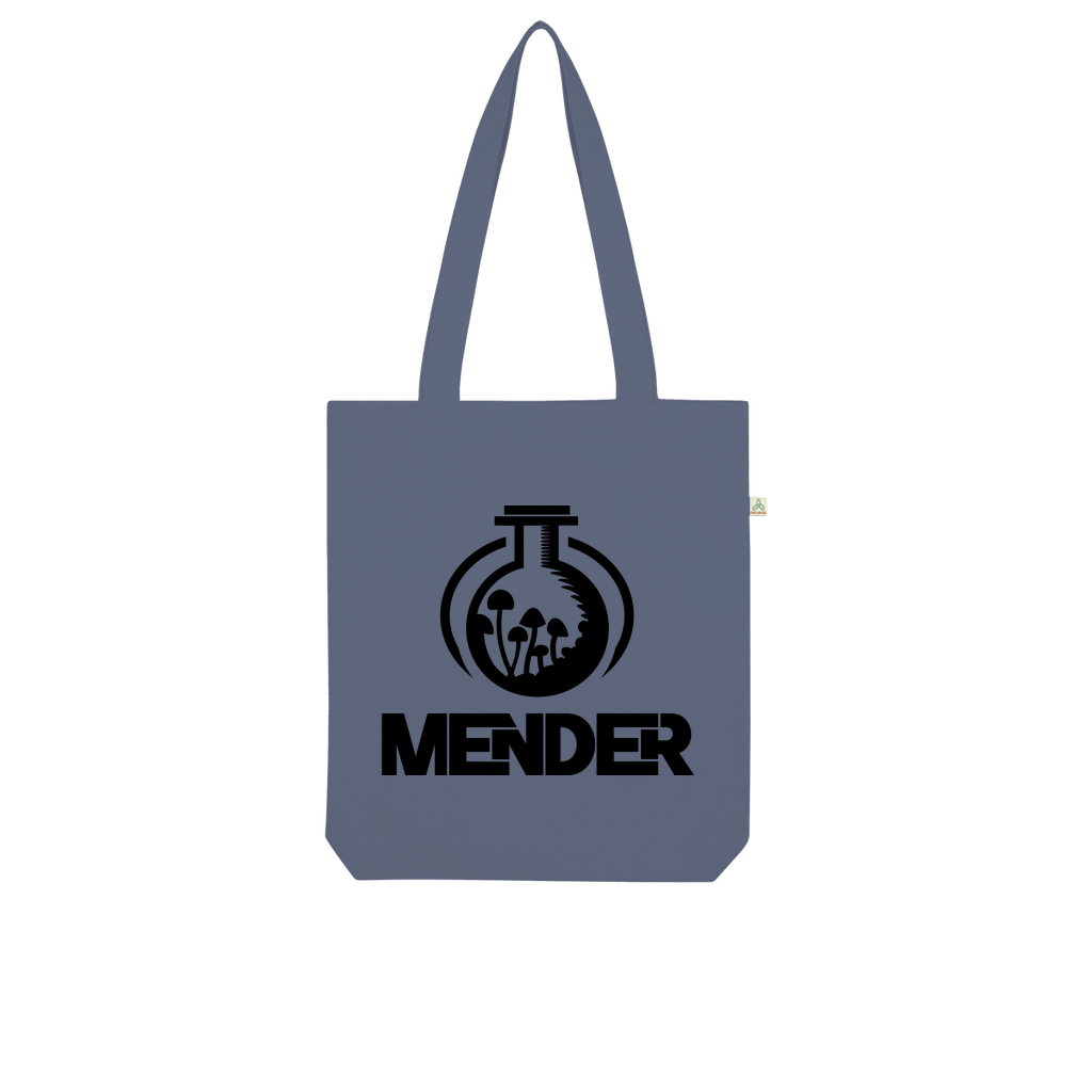 Mender Official Logo  - black Organic Tote Bag