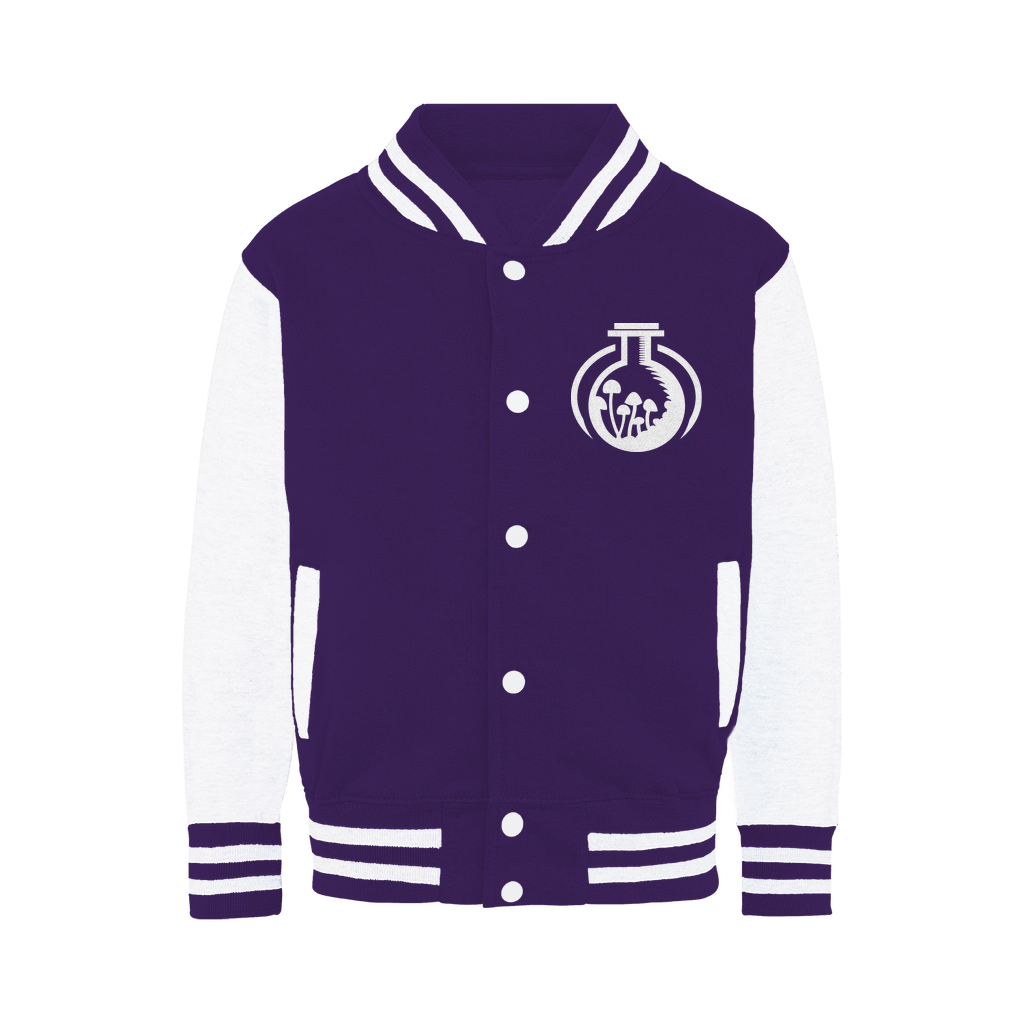 Mender Official Logo - white Varsity Jacket