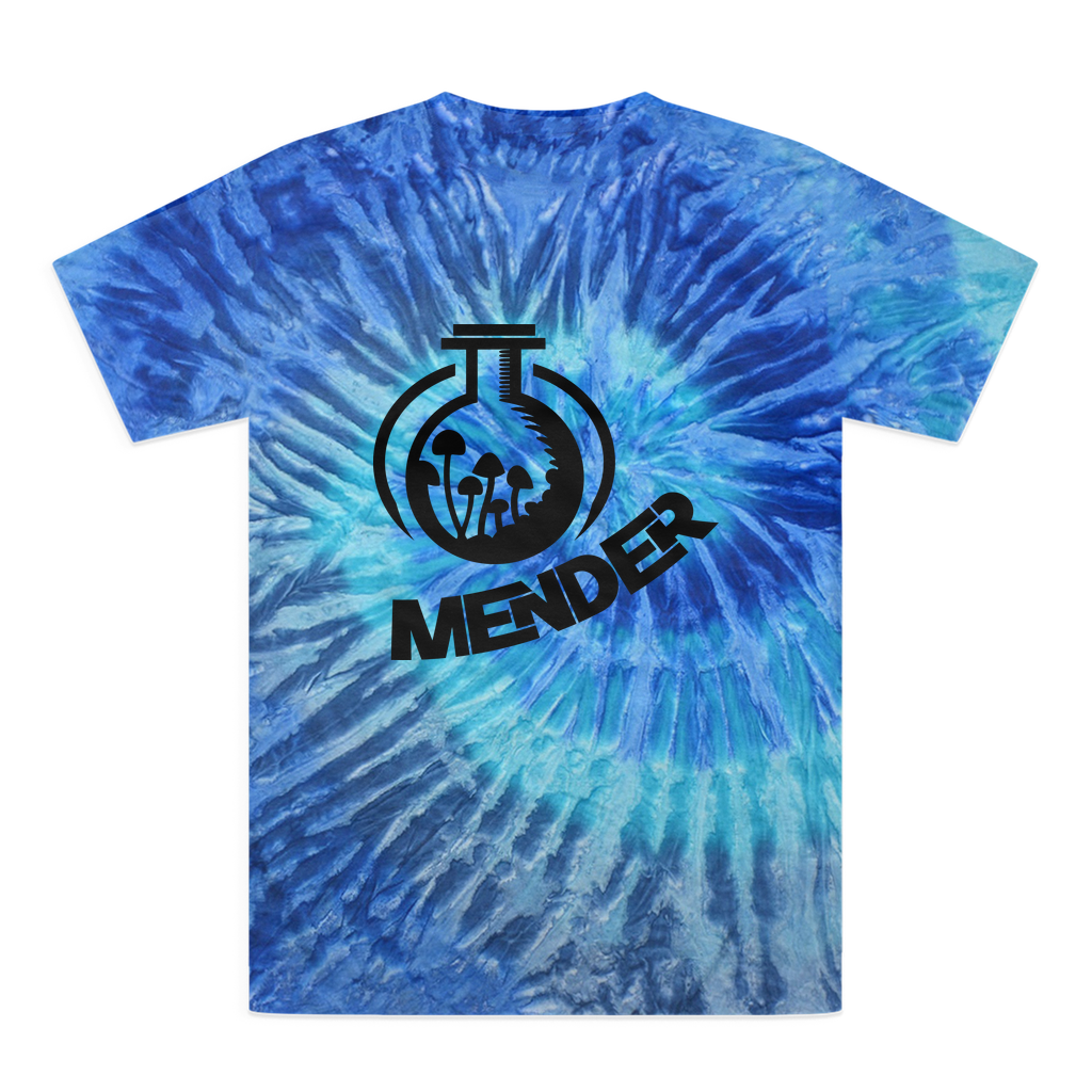Mender Logo Icon  - black Tie-Dye T-Shirt