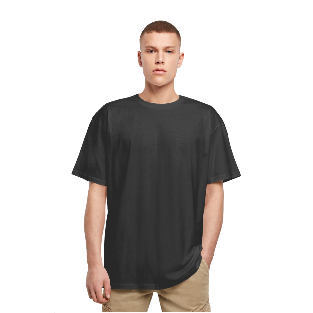 Mender Official Logo  - black Heavy Oversized T-Shirt