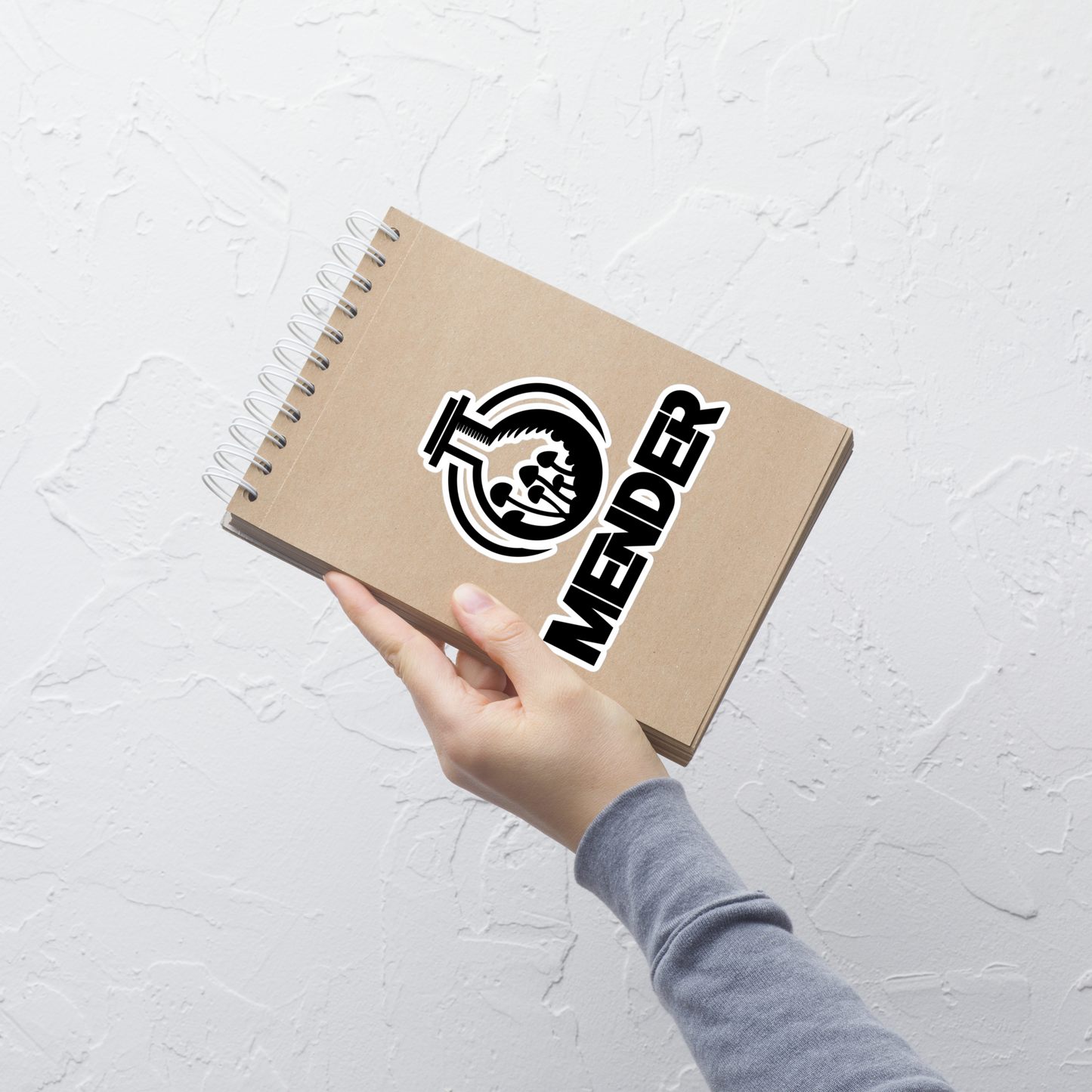 Mender Official Small Sticker